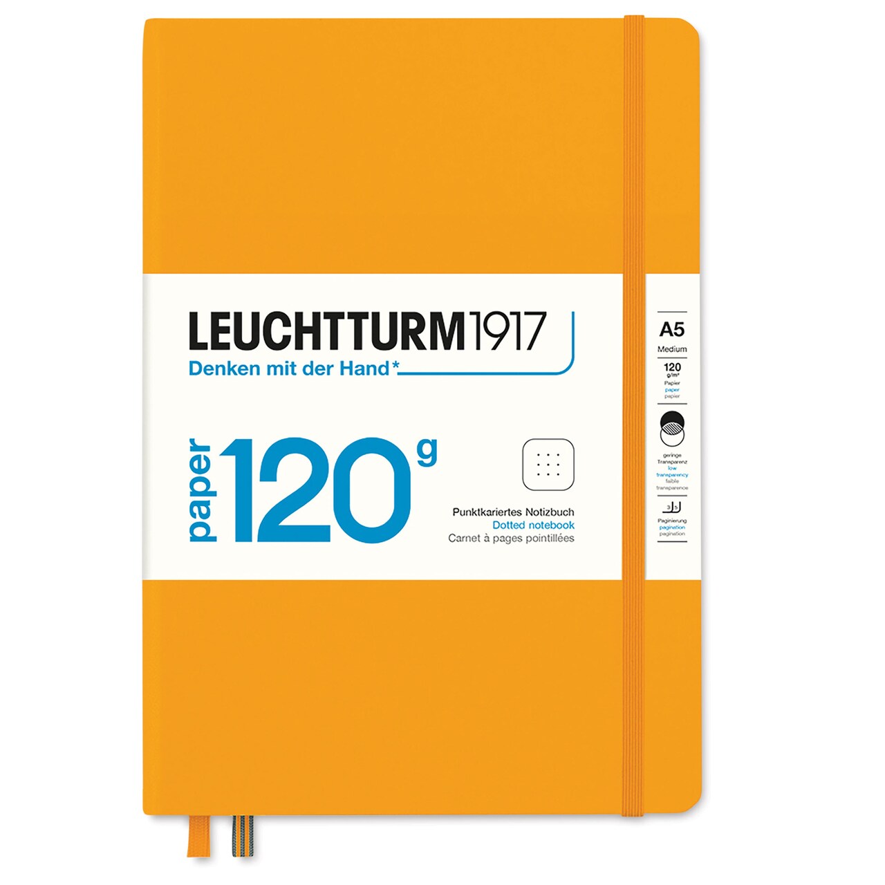 Leuchtturm1917 Edition 120G Notebook - Rising Sun, 5-3/4" x 8-1/4", Dotted